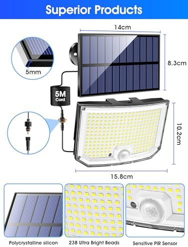 PIKOY Solar Outdoor Led Spotlights - Image 9