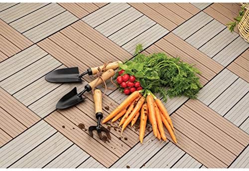 LAGUIOLE - Juego de 3 Herramientas de jardinería con Caja de Almacenamiento - - Marrón Claro - Image 3