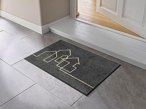 Wash+Dry Linestreet Doormat 50 x 75 cm, Indoor and Outdoor, Washable - Image 3