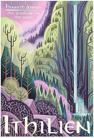 Set of 6 Wooden Base Paintings, Living Room Decoration, Modern, Bedrooms, Room, Series and Movies The Lord of the Rings, The Hobbit with Metal Hangers, (29 x 20 cm Each Frame) - Image 7