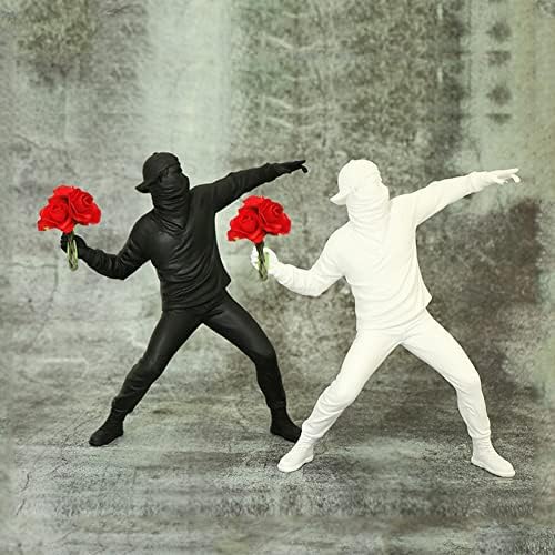 Home Decoration Home Decoration Modern Decorative Figures Living Room Office Decorations, Living Room Decorative Modern to Put on, Polyresin Abstract Sculpture, Gift Idea - Image 7