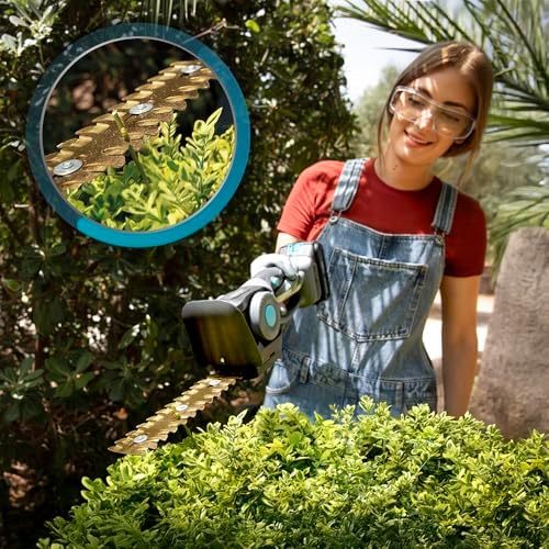 Cecotec TitaniumSword 2120 Hand XL 2in1 Battery Hedge Trimmer, Brushless Motor, Brushless, Titanium Blades, Includes 2 Accessories, Safety System - Image 9